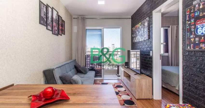 Studio com 1 dormitório à venda, 33 m² por r$ 380.000,00 - brás - são paulo/sp