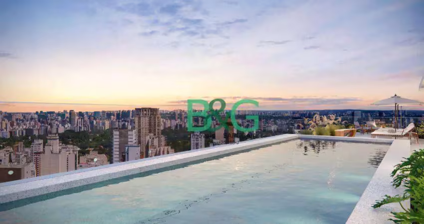 Studio à venda, 34 m² por r$ 1.663.277,22 - jardins - são paulo/sp