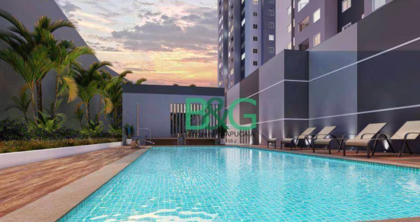 Apartamento com 2 dormitórios à venda, 42 m² por R$ 289.538,30 - Vila Aparecida - Itapevi/SP