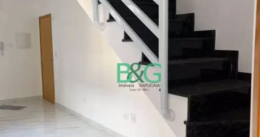 Cobertura com 2 dormitórios à venda, 91 m² por R$ 468.000,00 - Vila Homero Thon - Santo André/SP