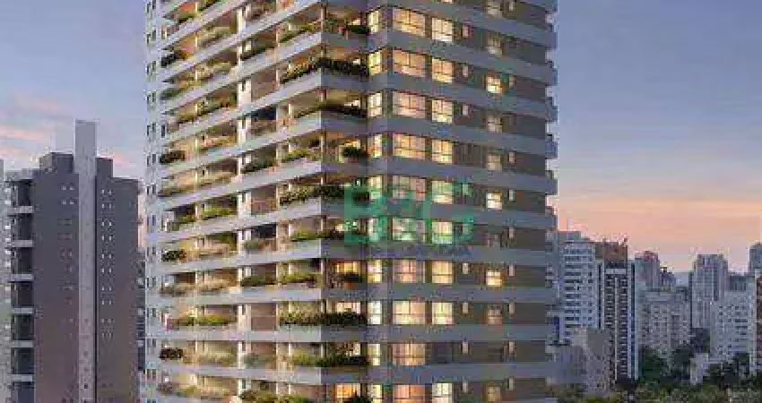 Studio com 1 dormitório à venda, 27 m² por r$ 532.788,30 - moema - são paulo/sp