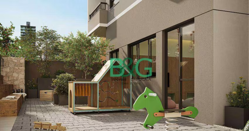 Apartamento com 2 dormitórios à venda, 37 m² por R$ 567.150,00 - Campo Belo - São Paulo/SP