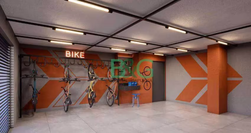 Apartamento com 2 dormitórios à venda, 58 m² por r$ 393.325,39 - tatuapé - são paulo/sp