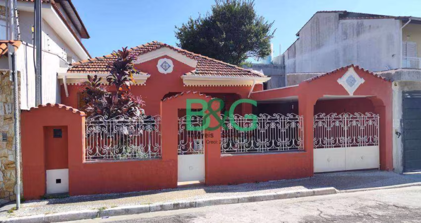 Casa com 3 dormitórios à venda, 140 m² por R$ 1.290.000,00 - Alto da Mooca - São Paulo/SP