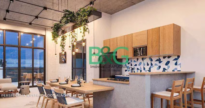Studio com 1 dormitório à venda, 25 m² por R$ 241.922,76 - Vila Guarani (Zona Sul) - São Paulo/SP