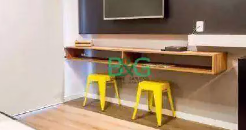 Studio com 1 dormitório à venda, 31 m² por r$ 289.000,00 - centro - são paulo/sp