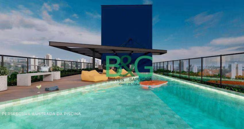 Studio com 1 dormitório à venda, 24 m² por R$ 253.251,29 - Santa Cecília - São Paulo/SP