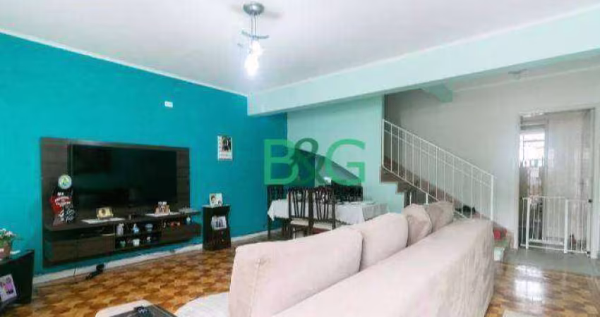 Sobrado com 3 dormitórios à venda, 90 m² por R$ 549.000 - Chácara Belenzinho - São Paulo/SP
