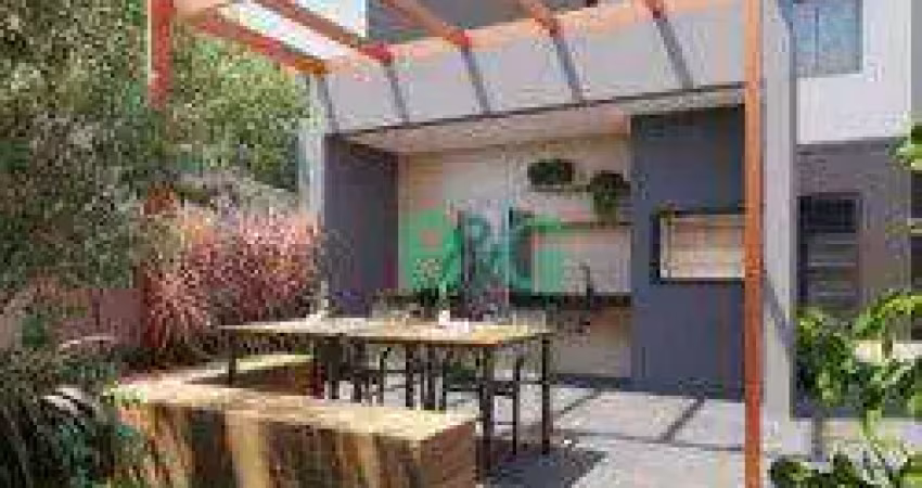 Studio com 1 dormitório à venda, 18 m² por r$ 189.654,30 - vila palmeiras - são paulo/sp