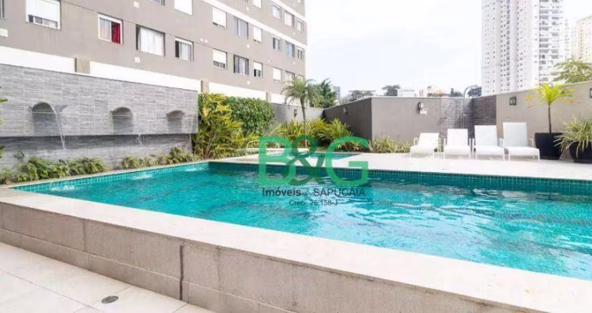 Apartamento com 1 dormitório à venda, 34 m² por R$ 330.000 - Vila Paulista - São Paulo/SP