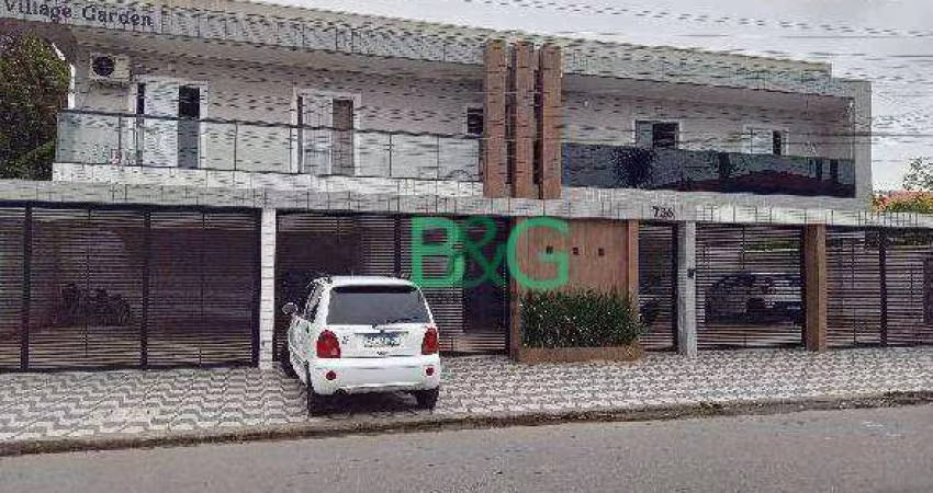 Casa com 2 dormitórios à venda, 53 m² por R$ 197.045,47 - Melvi - Praia Grande/SP