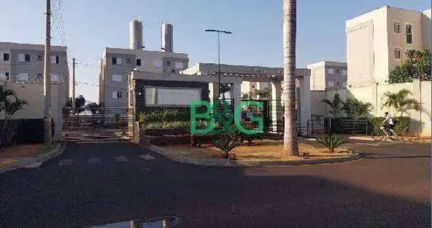 Apartamento com 2 dormitórios à venda, 40 m² por r$ 98.222,55 - reserva real - ribeirão preto/sp