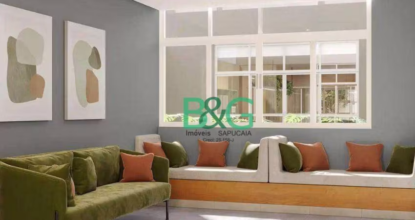 Apartamento com 2 dormitórios à venda, 42 m² por R$ 432.825,00 - Tatuapé - São Paulo/SP