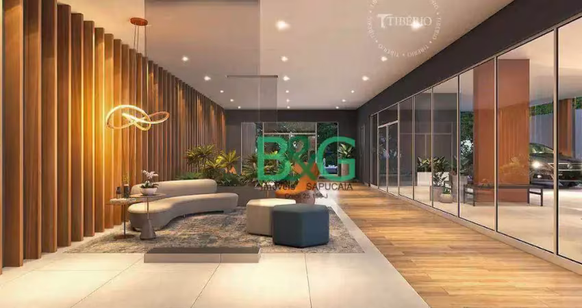 Apartamento com 2 dormitórios à venda, 44 m² por r$ 493.730,00 - belenzinho - são paulo/sp