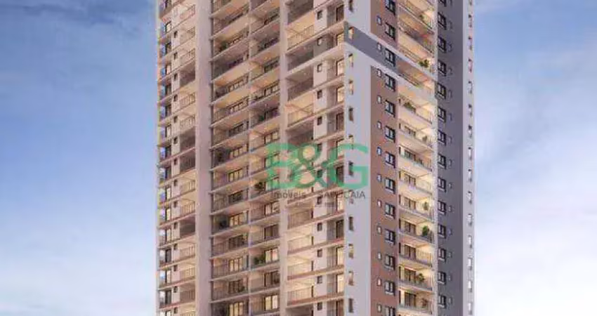 Studio com 1 dormitório à venda, 48 m² por r$ 733.965,21 - vila clementino - são paulo/sp