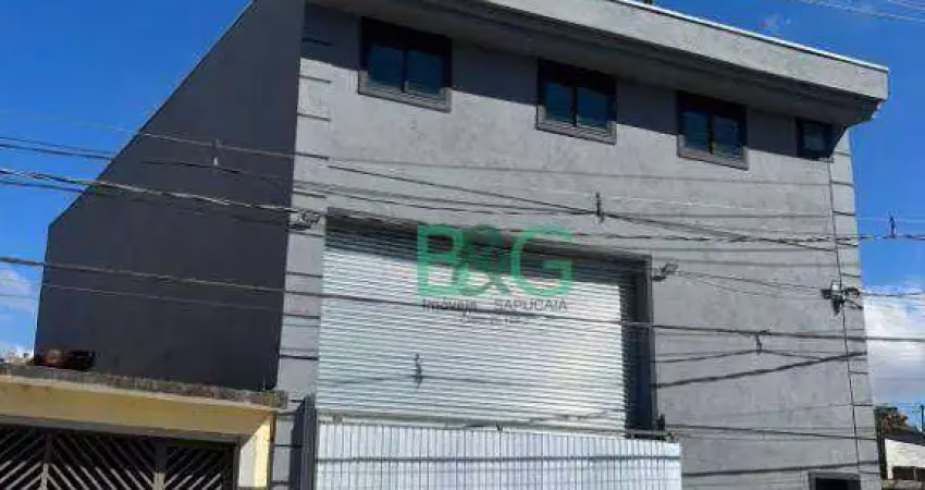 Galpão para alugar, 300 m² por r$ 8.199,00/mês - jardim maite - suzano/sp