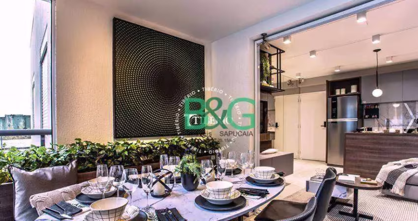 Studio à venda, 34 m² por r$ 449.013,00 - campo belo - são paulo/sp