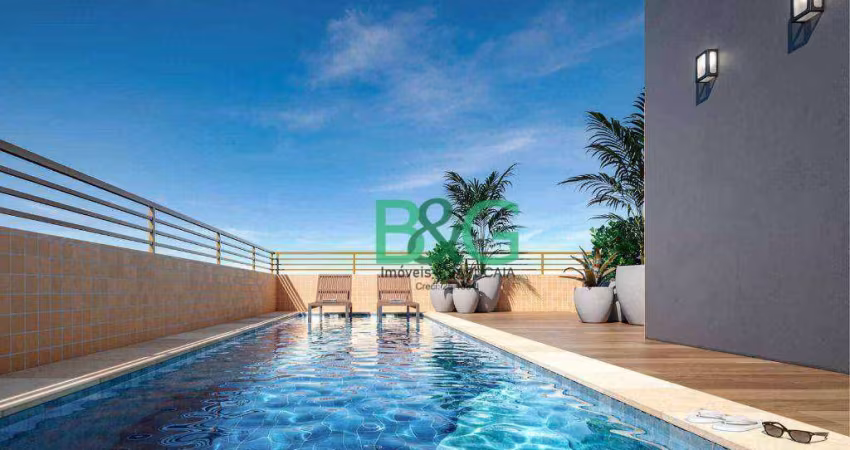 Studio com 1 dormitório à venda, 23 m² por R$ 209.309,17 - Campos Elíseos - São Paulo/SP
