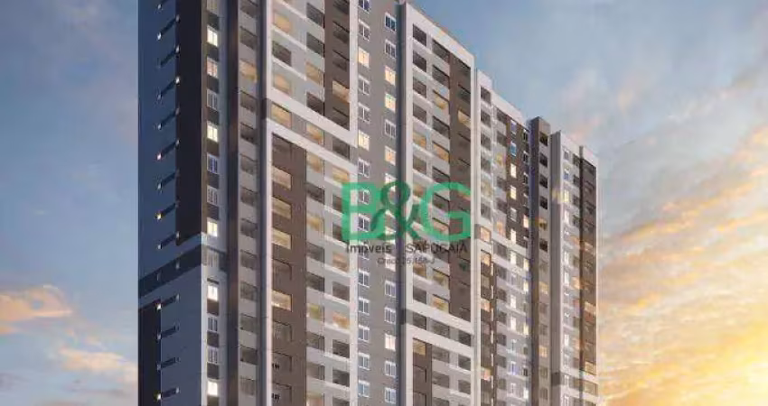 Apartamento com 2 dormitórios à venda, 37 m² por r$ 440.570,00 - vila clementino - são paulo/sp