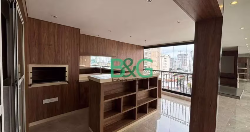 Apartamento com 3 dormitórios à venda, 156 m² por R$ 2.400.000,00 - Parque da Mooca - São Paulo/SP