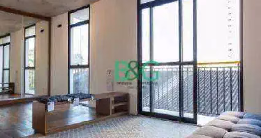 Studio com 1 dormitório à venda, 35 m² por r$ 399.000,00 - santo amaro - são paulo/sp