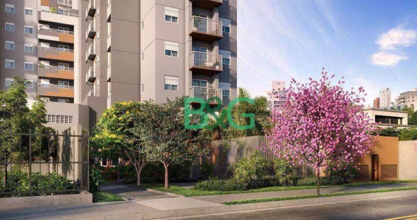 Apartamento com 2 dormitórios à venda, 32 m² por R$ 342.494,10 - Brooklin - São Paulo/SP