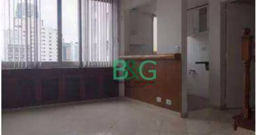 Apartamento com 1 dormitório à venda, 50 m² por R$ 531.000,00 - Brooklin - São Paulo/SP
