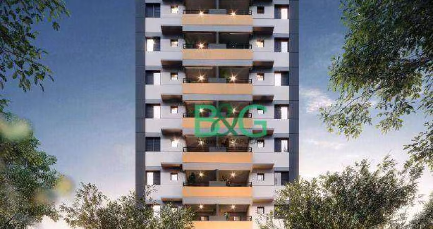 Apartamento com 2 dormitórios à venda, 42 m² por R$ 380.145,72 - Vila Santa Catarina - São Paulo/SP