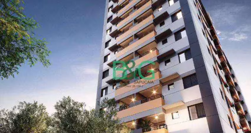 Apartamento à venda, 42 m² por r$ 412.045,42 - vila santa catarina - são paulo/sp