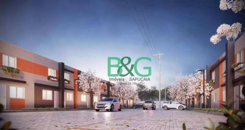 Casa com 2 dormitórios à venda, 106 m² por R$ 386.946,54 - Jardim Santa Inês - Suzano/SP