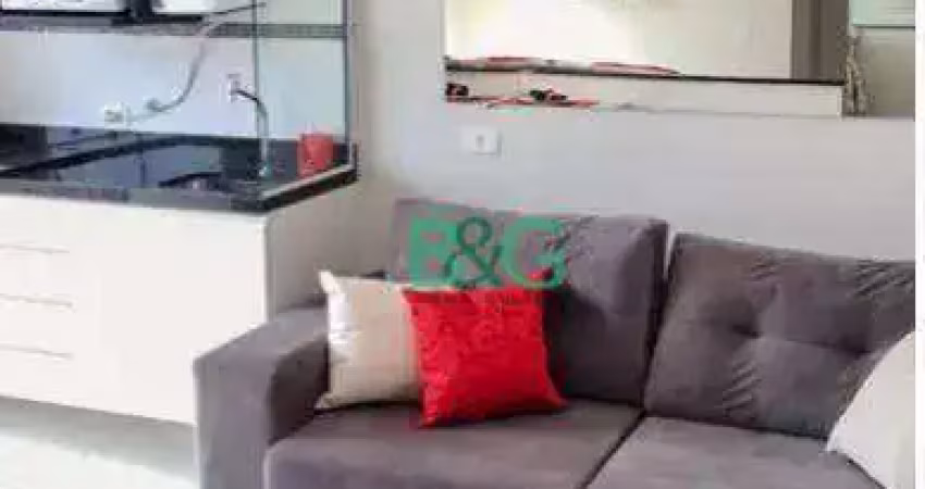Studio com 1 dormitório à venda, 36 m² por r$ 379.000 - vila augusta - guarulhos/sp