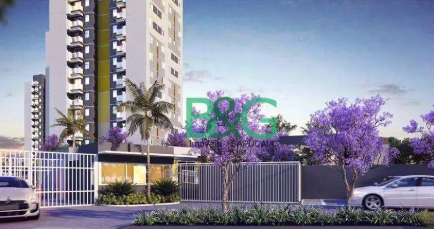 Apartamento com 2 dormitórios à venda, 51 m² por R$ 336.666,21 - Jardim Rodeio - Mogi das Cruzes/SP