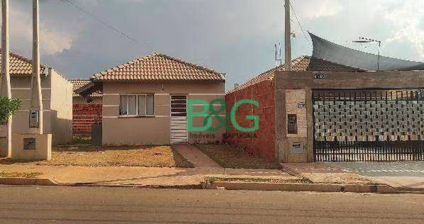 Casa com 2 dormitórios à venda, 44 m² por R$ 82.550,28 - São José - Araçatuba/SP