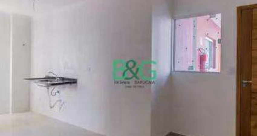 Apartamento com 2 dormitórios à venda, 45 m² por R$ 214.000,00 - Parque Boturussu - São Paulo/SP
