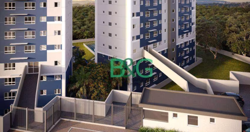 Apartamento com 2 dormitórios à venda, 53 m² por R$ 358.897,49 - Parque Residencial Itapeti - Mogi das Cruzes/SP