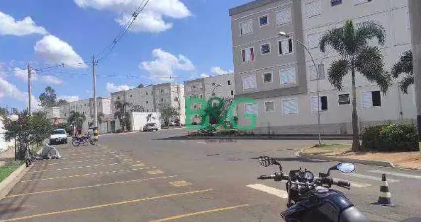 Apartamento com 2 dormitórios à venda, 39 m² por R$ 83.721,21 - Conjunto Habitacional Narciso Gomes - Araras/SP