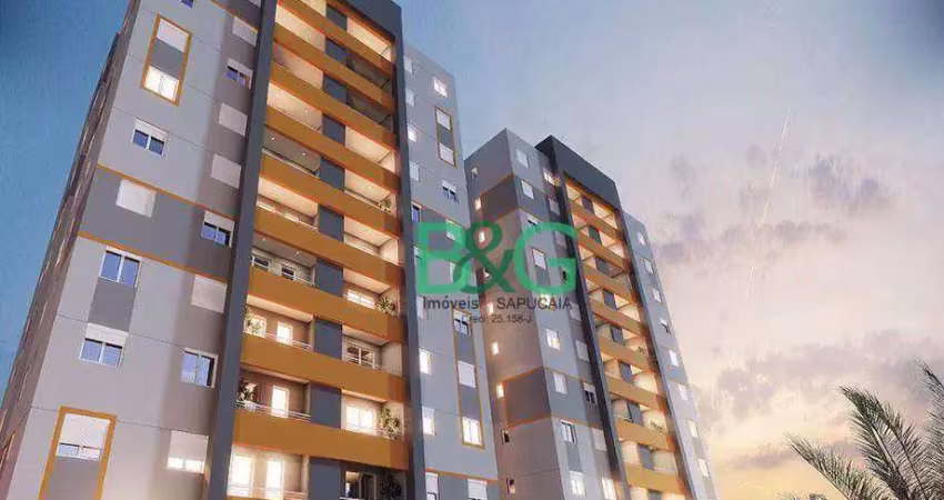Apartamento com 3 dormitórios à venda, 64 m² por r$ 479.941,23 - meu cantinho - suzano/sp