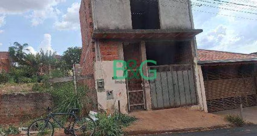 Casa com 1 dormitório à venda, 57 m² por R$ 81.964,82 - Cidade Aracy - São Carlos/SP