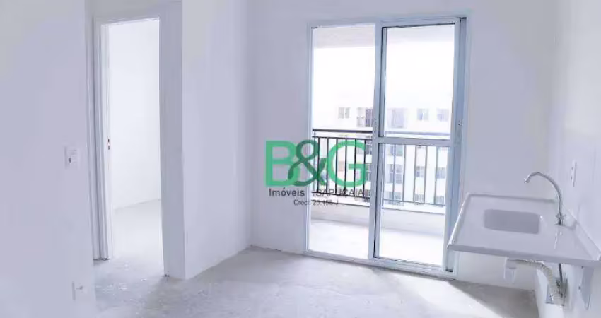 Apartamento com 2 dormitórios, 37 m² - venda por R$ 280.000,00 ou aluguel por R$ 1.780,00/mês - Sacomã - São Paulo/SP