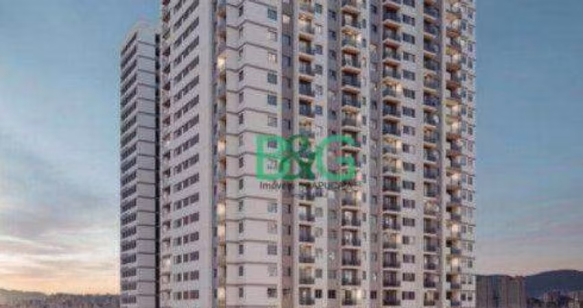Apartamento com 2 dormitórios à venda, 37 m² por R$ 293.861,68 - Água Branca - São Paulo/SP