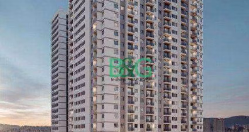 Apartamento com 2 dormitórios à venda, 38 m² por R$ 309.061,42 - Água Branca - São Paulo/SP