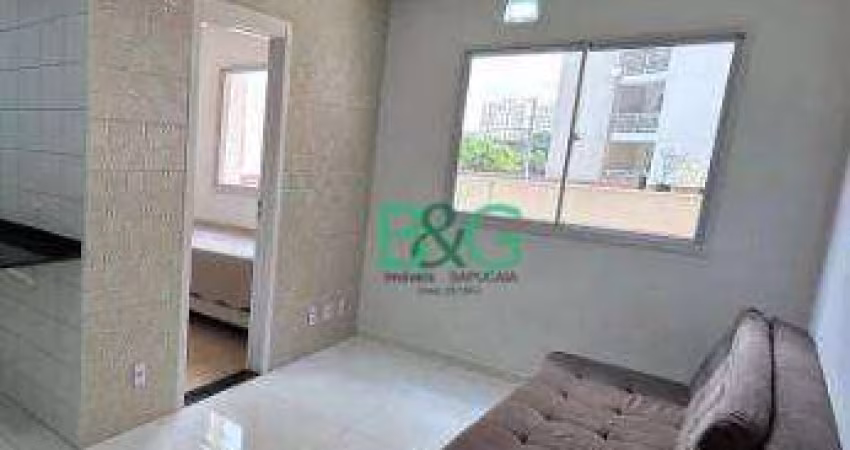 Apartamento com 2 dormitórios à venda, 34 m² por R$ 392.000,00 - Barra Funda - São Paulo/SP