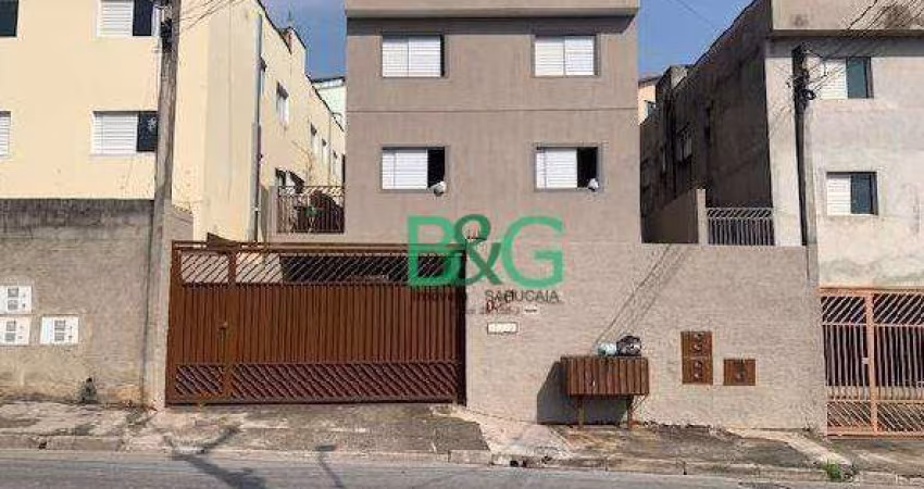 Apartamento com 1 dormitório à venda, 57 m² por R$ 123.904,77 - Vila Rossi - Francisco Morato/SP