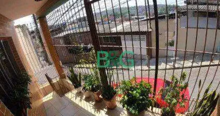 Sobrado com 3 dormitórios para alugar, 140 m² por r$ 3.400/mês - jardim francisco mendes - são paulo/sp