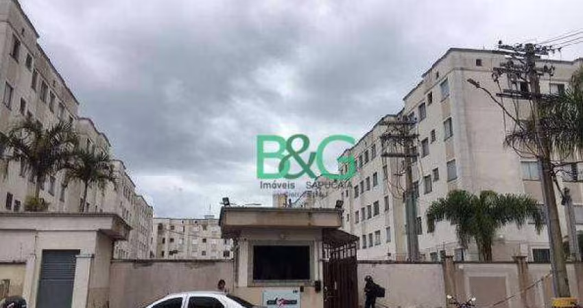 Apartamento com 2 dormitórios à venda, 48 m² por R$ 175.732,49 - Loteamento Mogilar - Mogi das Cruzes/SP