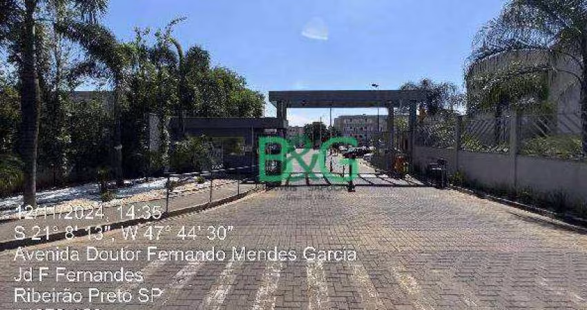Apartamento com 2 dormitórios à venda, 43 m² por R$ 97.481,81 - Jardim Diva Tarlá de Carvalho - Ribeirão Preto/SP