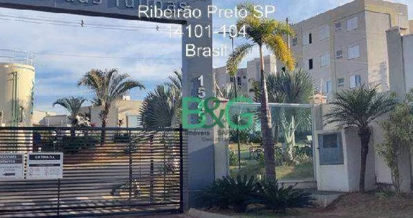 Apartamento à venda, 43 m² por R$ 112.404,00 - Recreio das Acácias - Ribeirão Preto/SP