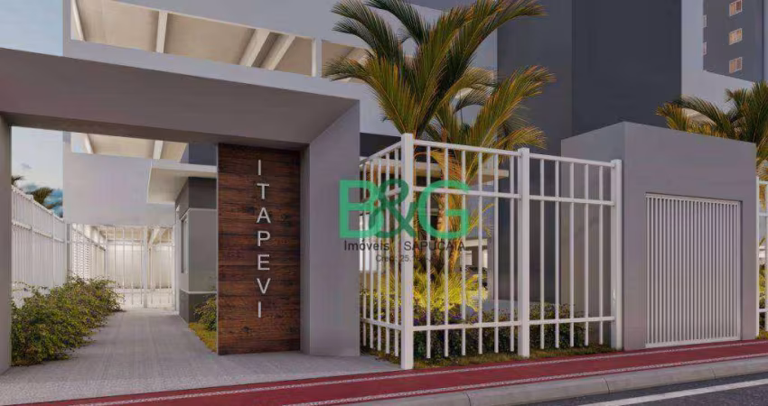 Apartamento com 1 dormitório à venda, 47 m² por R$ 286.958,60 - Vila Aparecida - Itapevi/SP