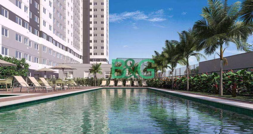 Apartamento com 1 dormitório à venda, 32 m² por R$ 219.780,00 - Jardim Silva Teles - São Paulo/SP