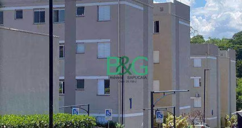 Apartamento com 2 dormitórios à venda, 43 m² por R$ 83.135,75 - Centro - Serrana/SP